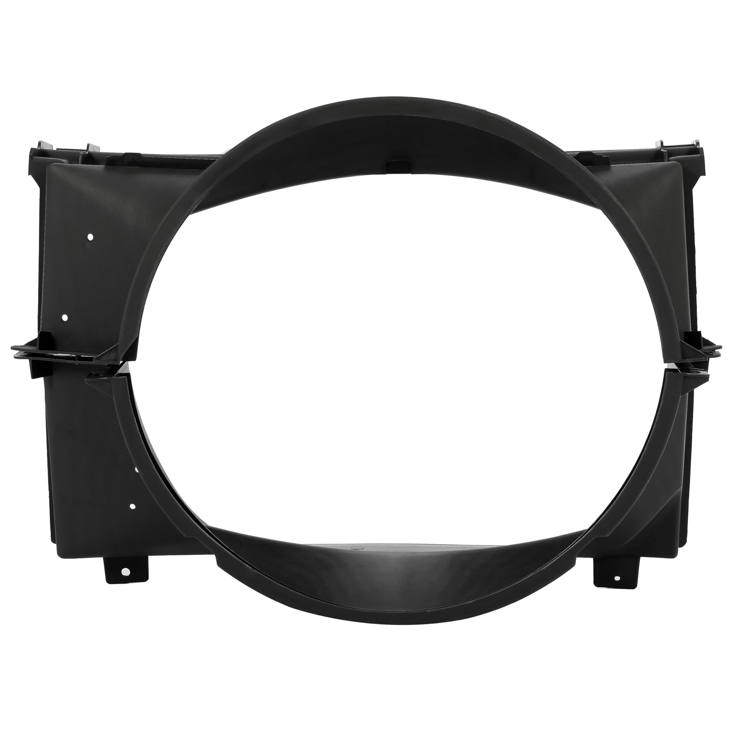 KUAFU Upper & Lower Fan Shroud Set Compatible with 1988-1999 Chevy Chevrolet/GMC C/K1500 2500 3500 Replacement for GM3110116, GM3110117, 15739589,