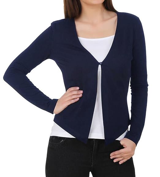 Bolero Cropped Cardigan Women 