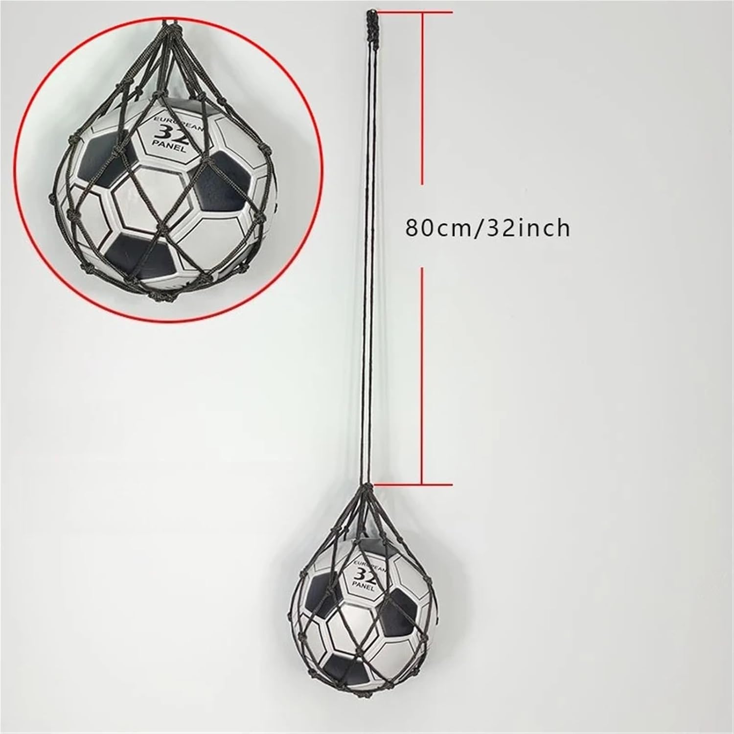 5pcs Football Training Belt Soccer Ball Kicking For Adult Kick Trainer Solo