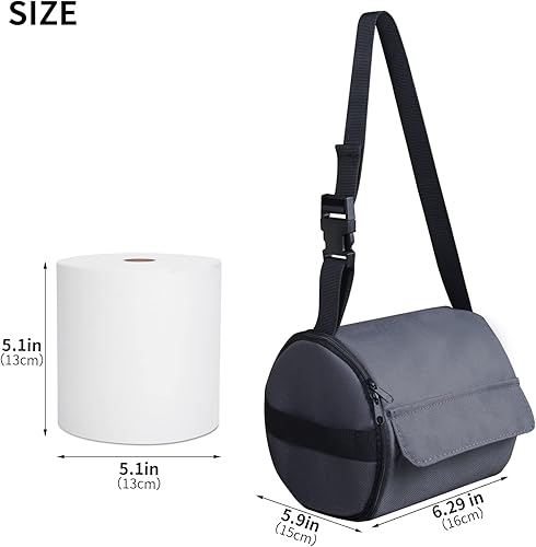 Miniatura 9 de Soporte de papel higiénico colgante para acampar, cocina, impermeable, organizador de papel higiénico para automóvil, baño, protector de papel