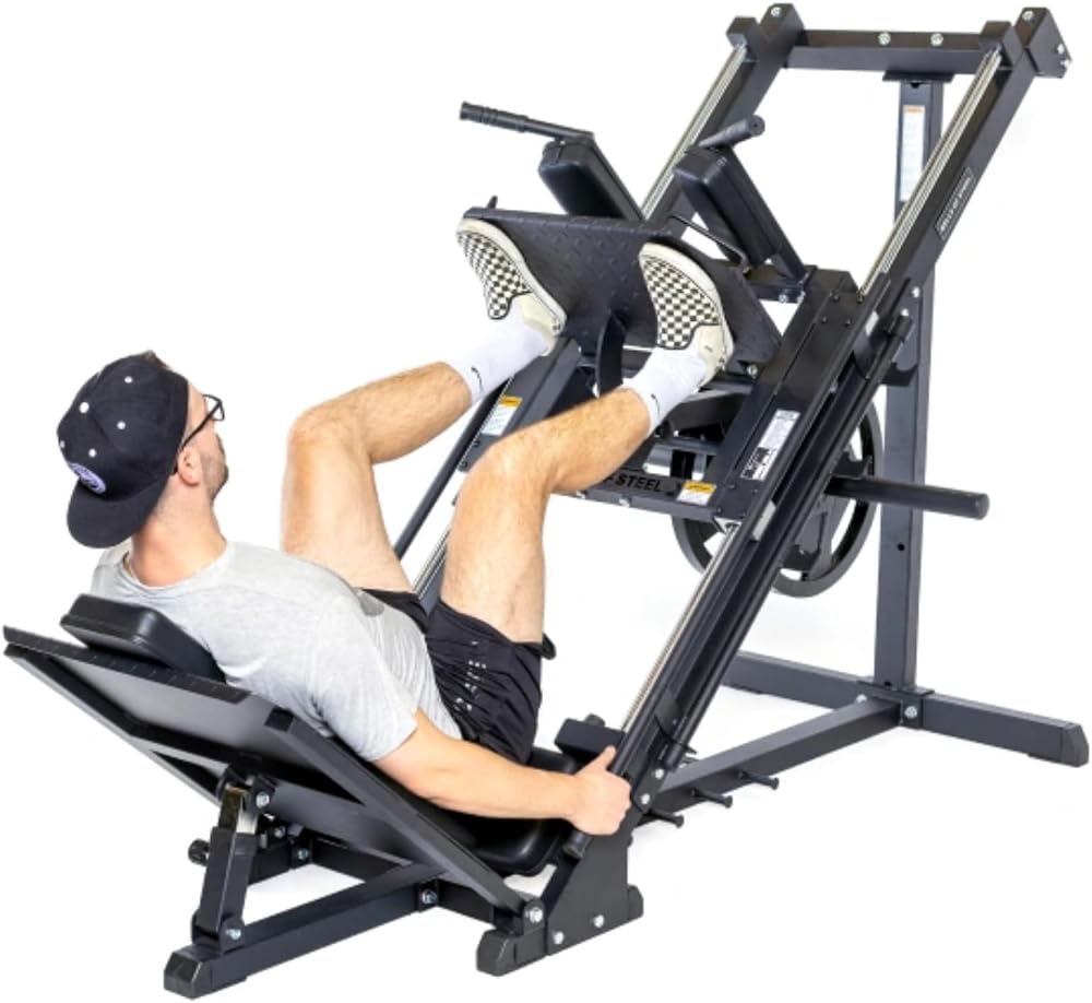 Leg Press Hack Squat Machine [Bells of Steel] 2-in-1 Nepal | Ubuy