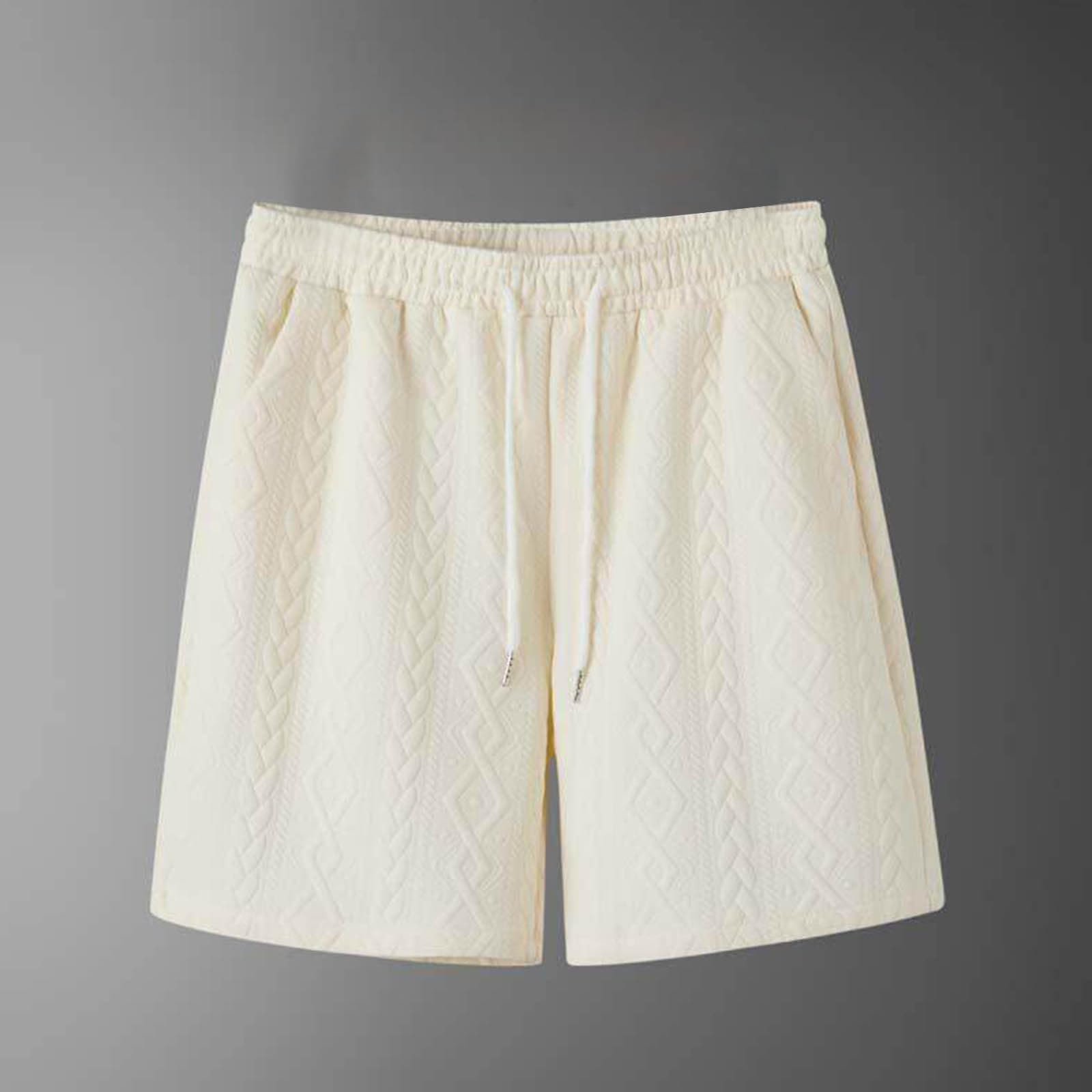 HAOLEI Chandal Hombre Completo,Conjunto Punto de 2 Piezas Camisas Manga Corta y Pantalones Cortos de Verano para Hombres Cómodo y Transpirable Traje de Ocio Ropa Deportiva de Moda Casual