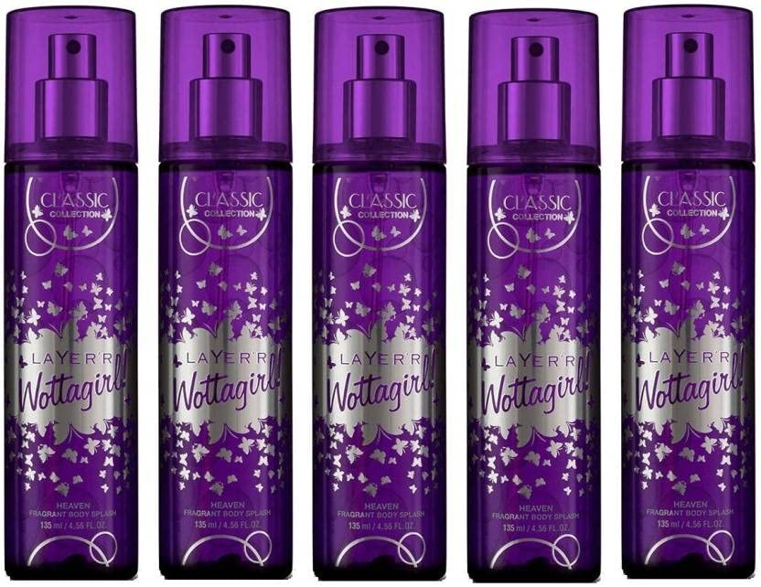 Layer'r Heaven Each 135ml Perfume Body Spray - For Women (675 ml, Pack of 5)-picture-20