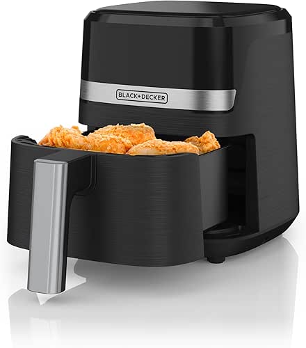 BLACK+DECKER Purifry 2QT Air Fryer, Crispy Deep Fried Taste without