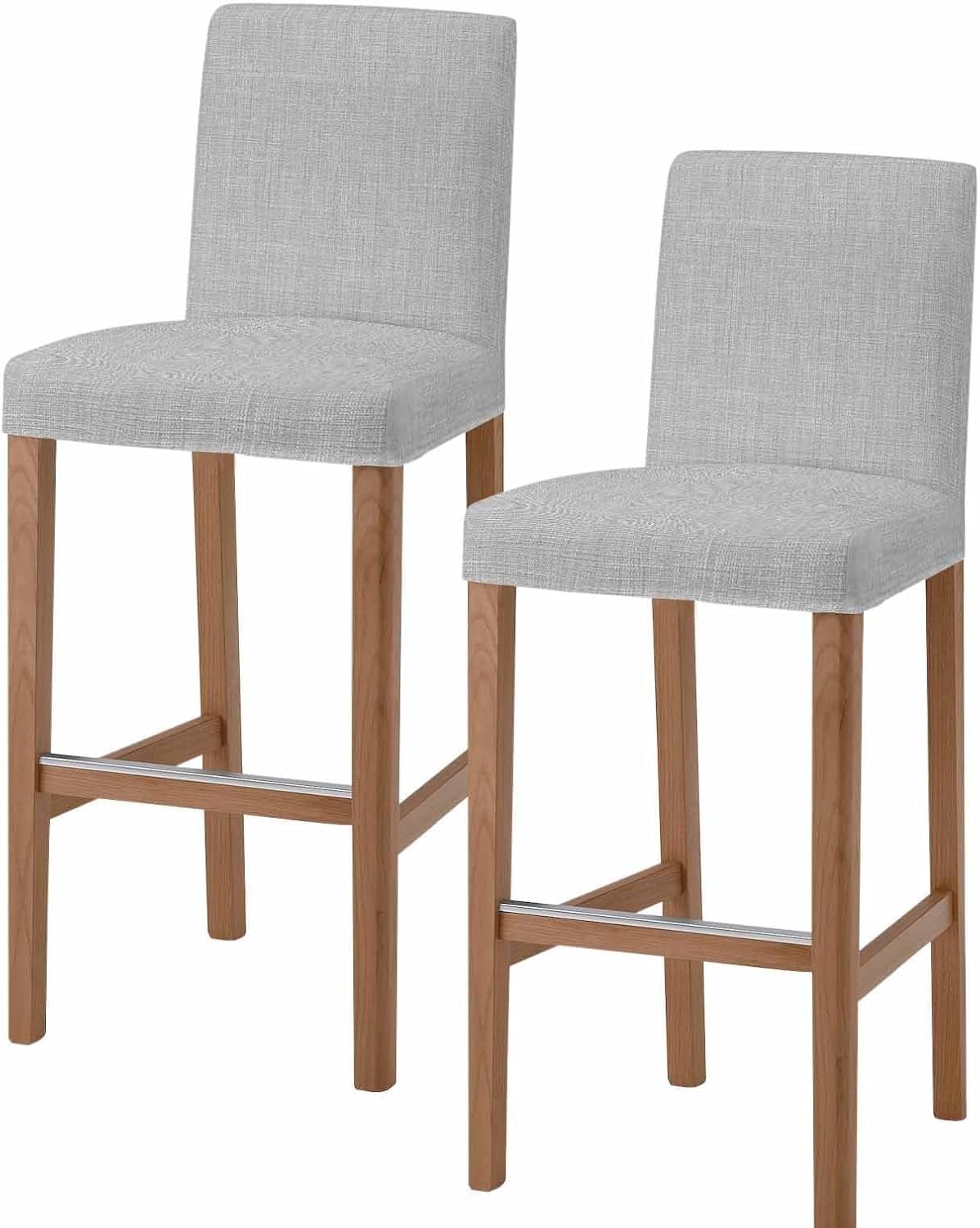 Housses de chaise de bar extensibles protection de tabouret de cuisine