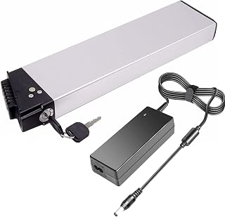 FREEDOH 48 Volt Ebike Battery Pack 48V 12.8Ah 10.4Ah Folding Built-in Electric Bike Lithium Battery 430 * 100 * 43MM for 1000W 800W 750W 500W 350W Bike Motor