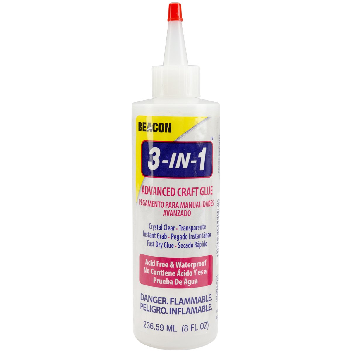 Craft Glue (3 in 1, 8 oz.) and Professional Tool Set of 8 pcs. for Designing Hobbies (handicrafts)