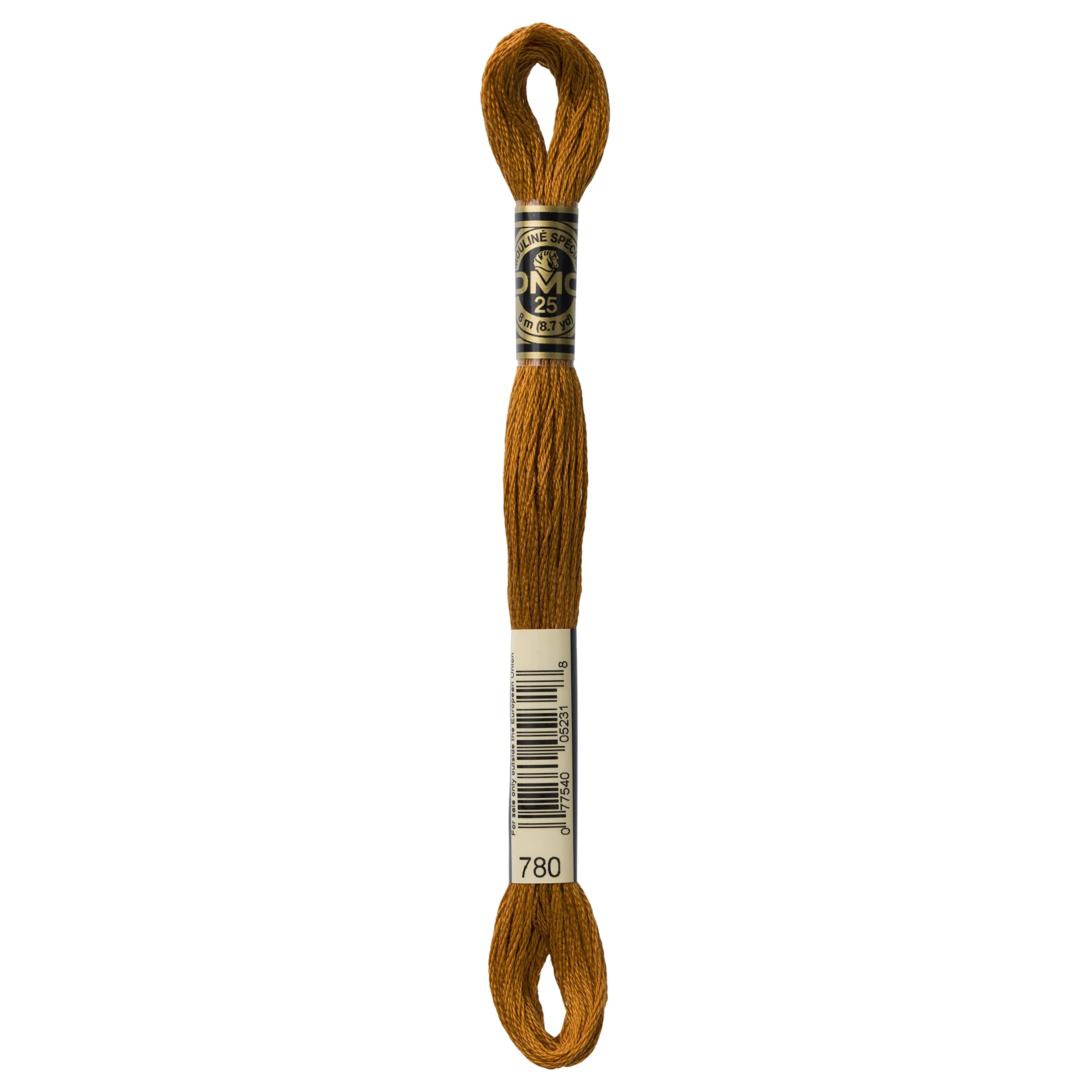DMC 6-Strand Embroidery Cotton Floss, Ultra Very Dark Topaz