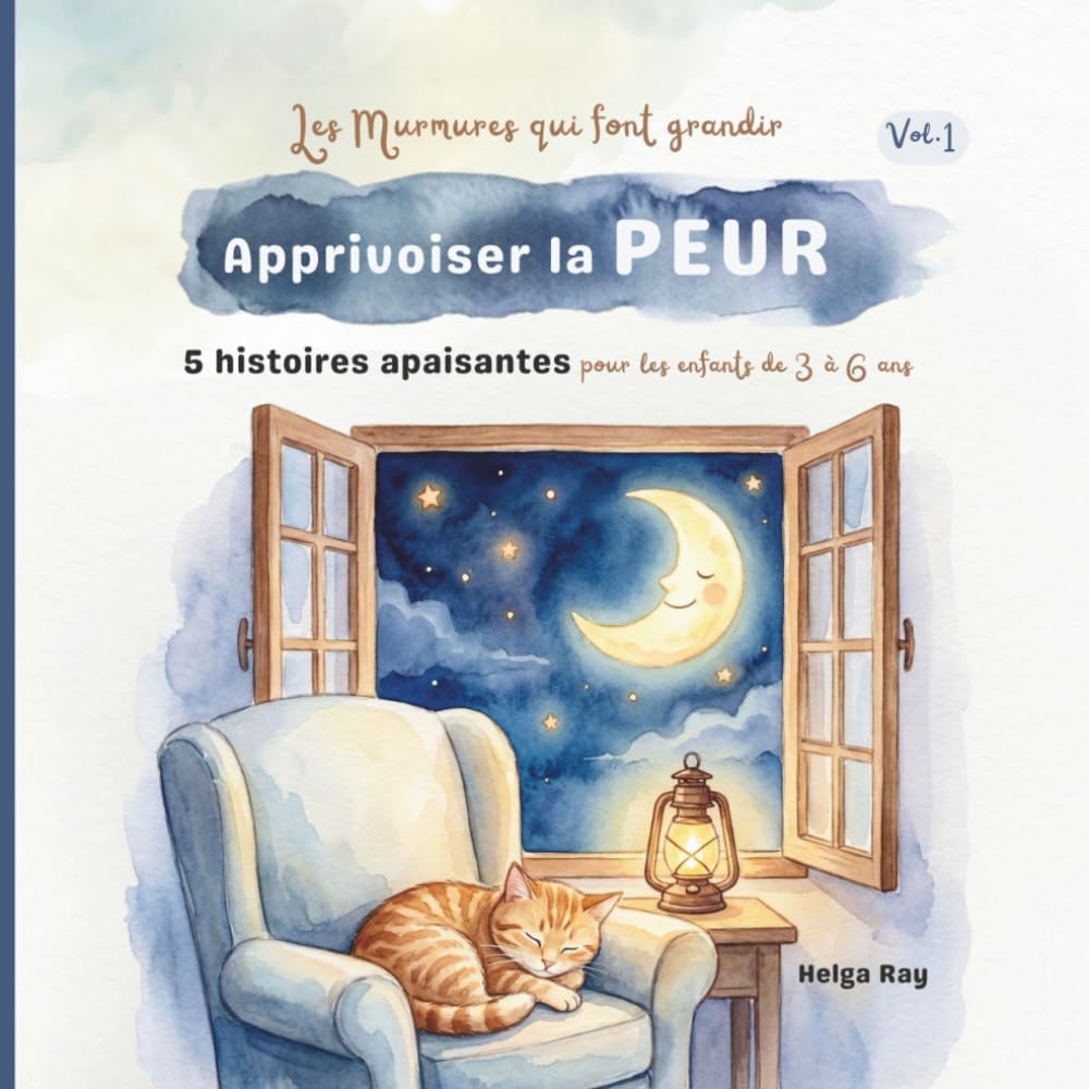 Apprivoiser la PEUR: 5 histoires apaisantes pour les enfants de 3 à 6 ans (Les murmures qui font grandir)