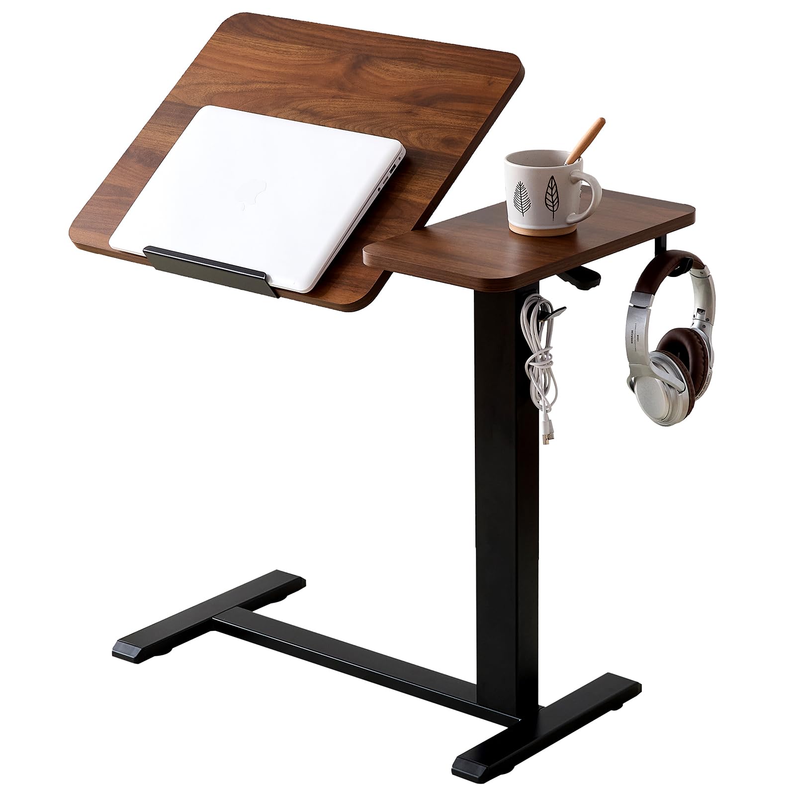 Amazon｜OIGAE サイドテーブル 昇降式 ベッドテーブル 高さ調整 角度