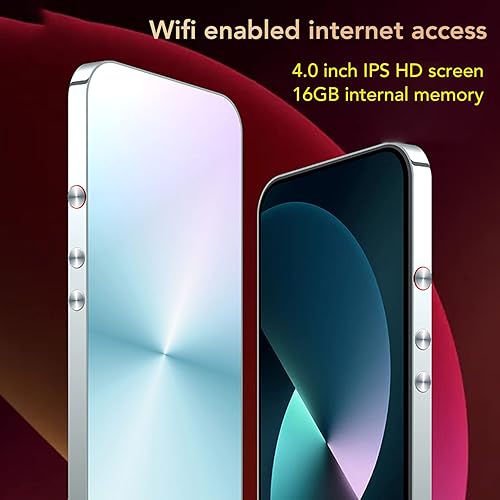 Miniatura 3 de Reproductor de MP3 con Bluetooth y reproductor MP3 MP4 completo de 4.0 pulgadas con altavoz, para reproductor de música de transmisión de Android,