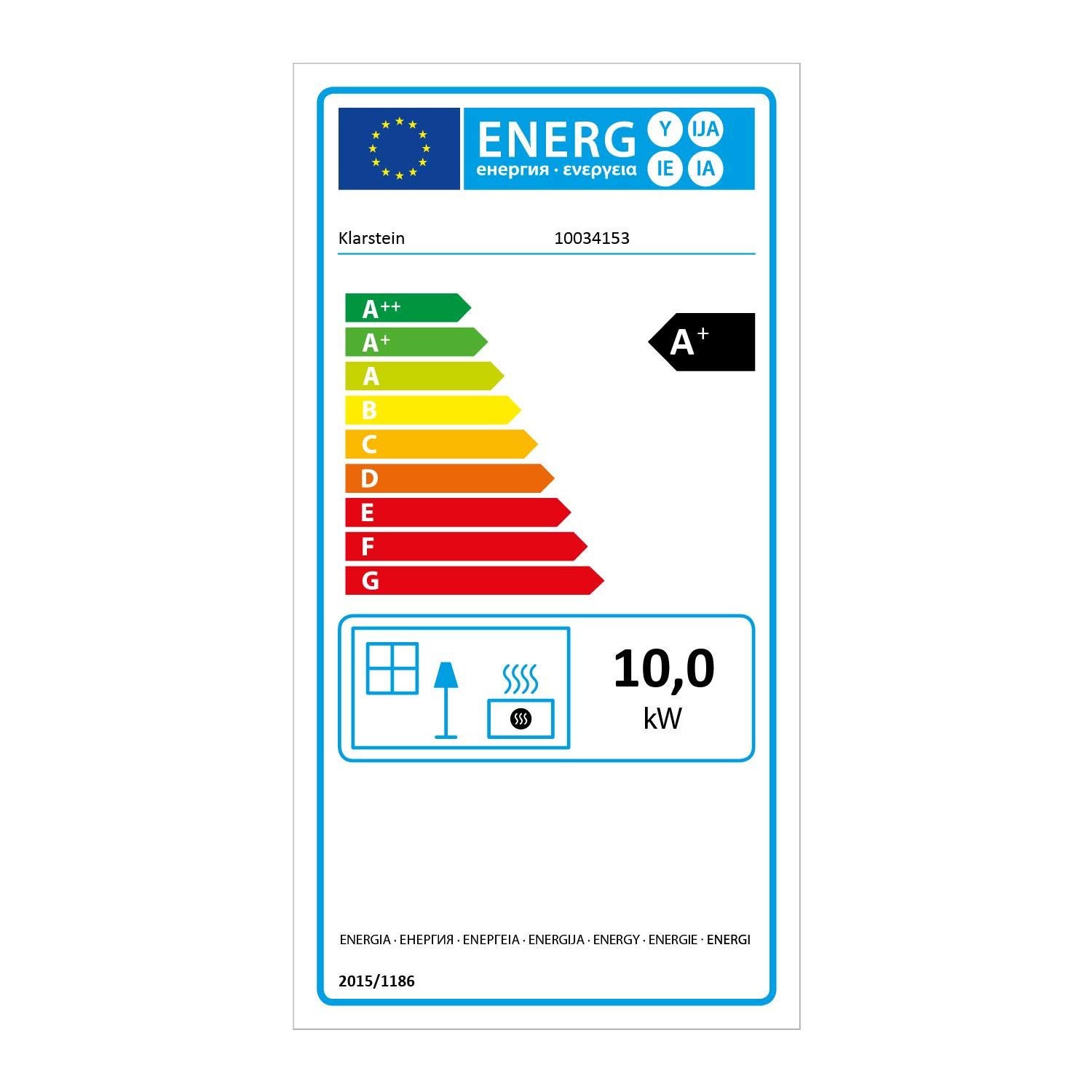Waldbeck Energiewende - Stufa a Pellet, 5/10 kW, 5 Livelli di Potenza/5 Velocità, Timer, Capacità: 18kg, Consumo: 0,6-2,0 kg/h, per 60-250 m³, Stufe a Pelet, Pannello di Controllo con Display, Nero