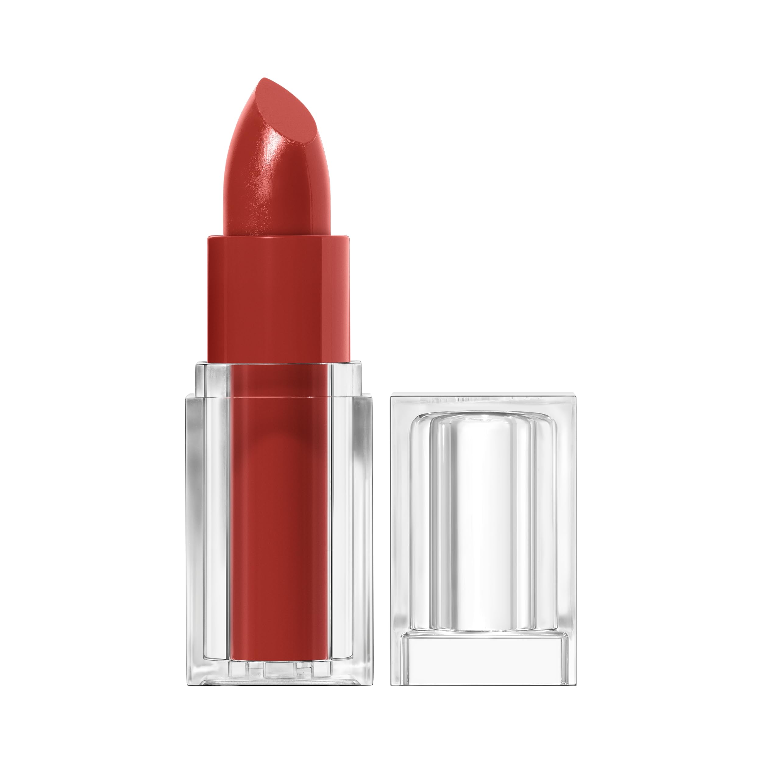 Clean Lip Color, Cinnablaze, Satin Finish, Squalane, Avocado & Aloe, Carmine-Free, Non-Drying, 0.12oz