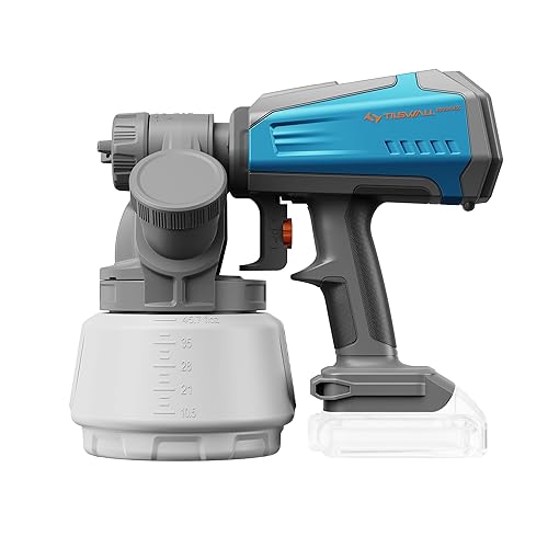 Tilswall Cordless Paint Sprayer Brushless, Compatible with Dewalt 20V Battery