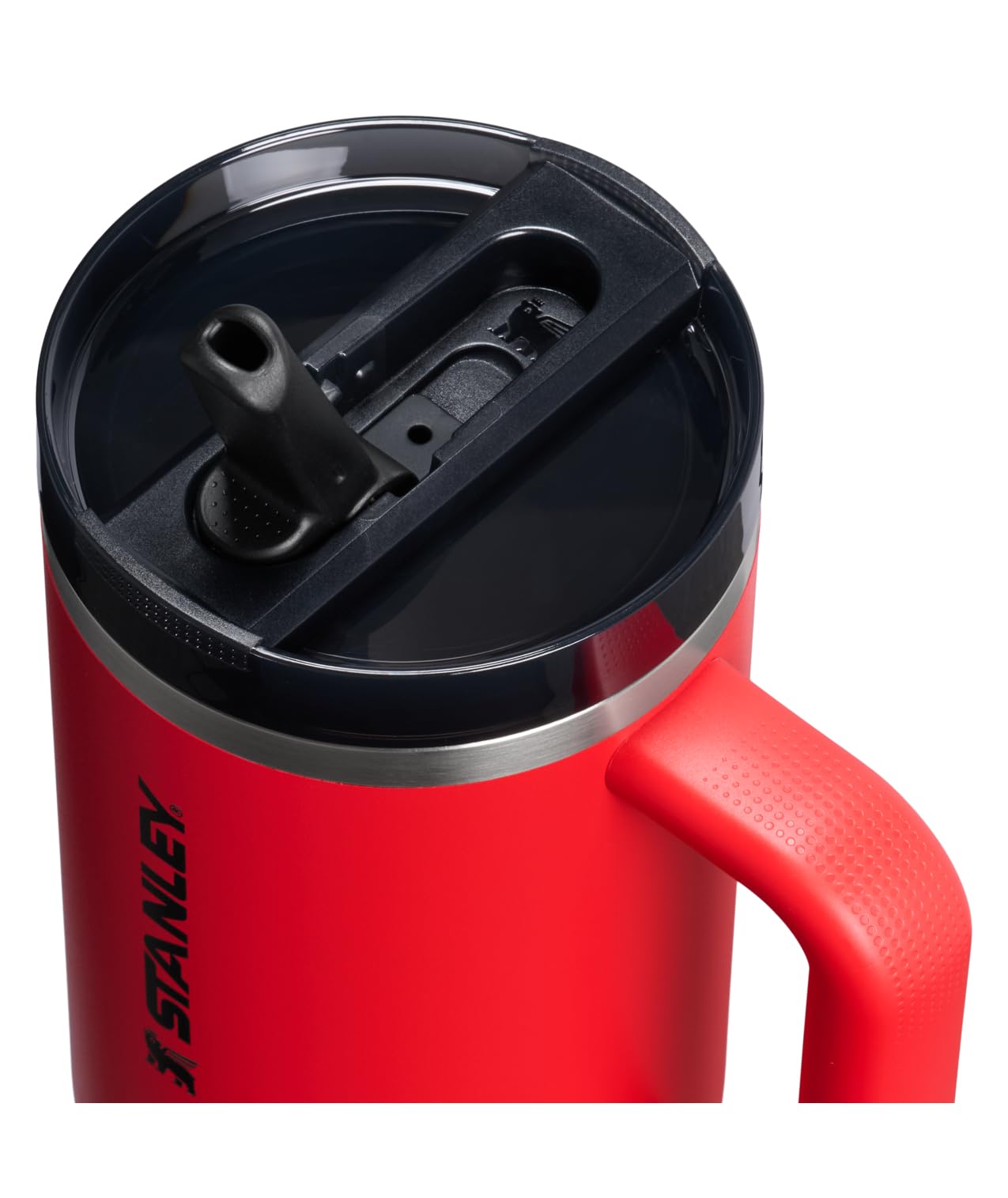 STANLEY Quencher ProTour Flip Straw Tumbler mit auslaufsicherem Deckel 1200 ml | Eingebauter Strohhalm und Griff… – Ansicht 2