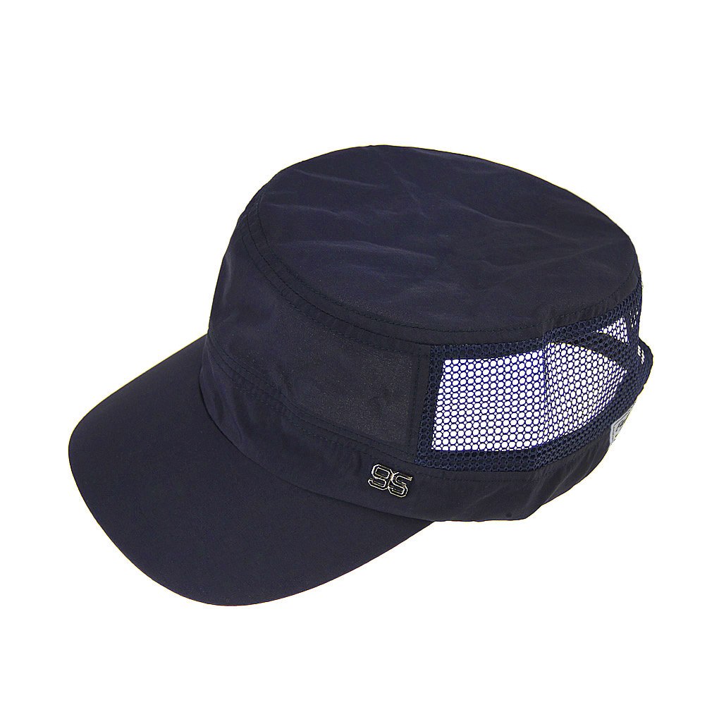 CLAPE Berretto estivo da uomo, a 5 pannelli, regolabile, ad asciugatura rapida, cappello da pescatore, DBH01-Black, Taglia unica