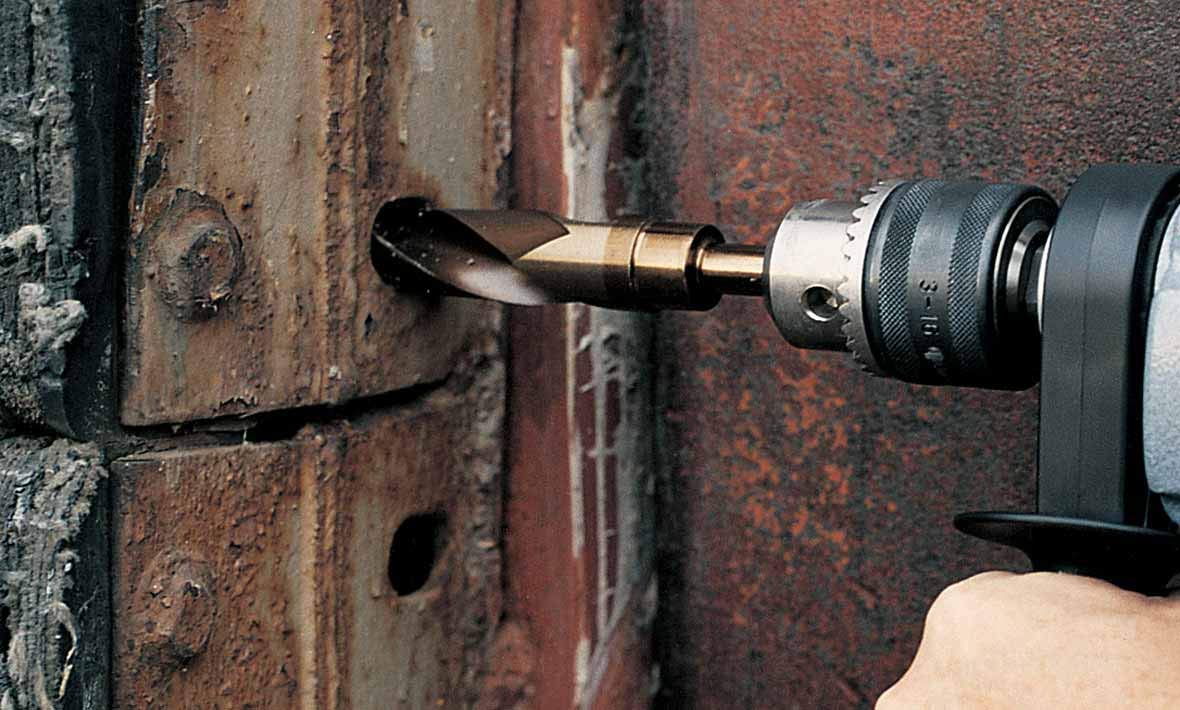 Walter 01M552 SST+ 135 Deg. 1/2 in. Prentice Drill Bit - Fractional Bit for High Tensile Steel, Cobalt Blend Drill Bit with 3-1/8 in. Cutting Length