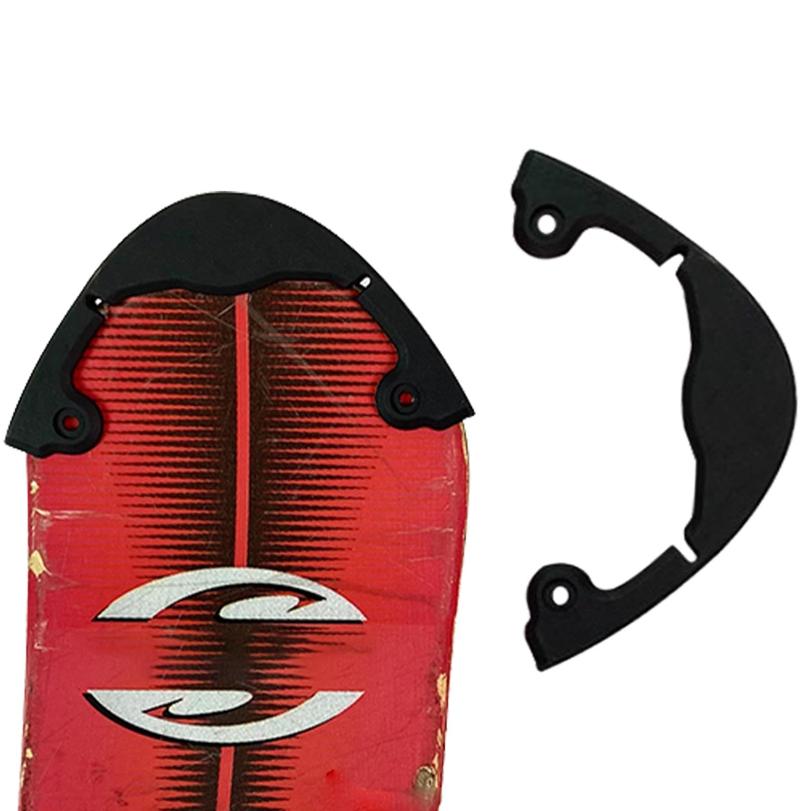 Barra de protección flexible para tabla de snowboard, protector de nariz para longboard, cubierta para patineta