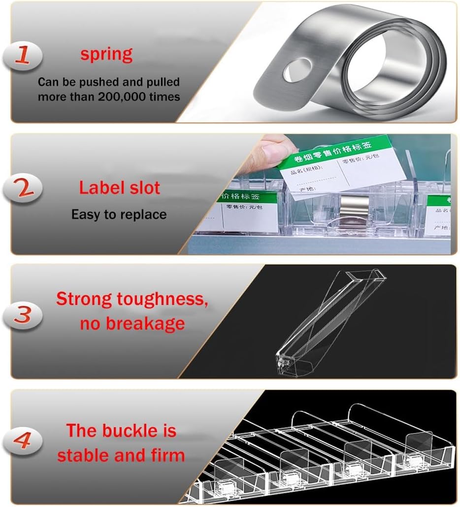 Multi-Functional Cigarette Display Rack - Versatile Retail Cabinet for Chewing Gum & Small Toys Storage - Organized Merchandising Solution