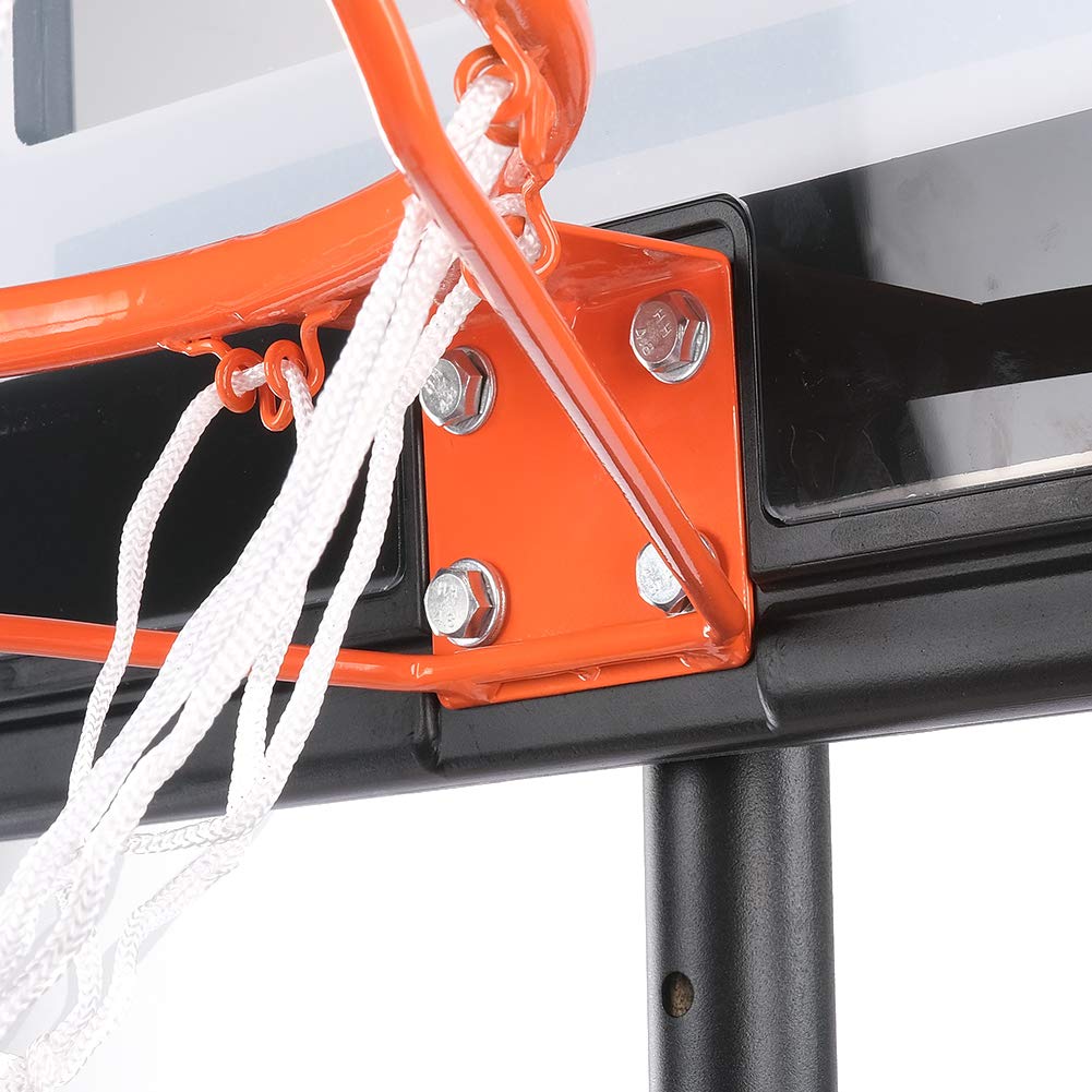 Changor Canestro da Basket Regolabile con Base Stabile