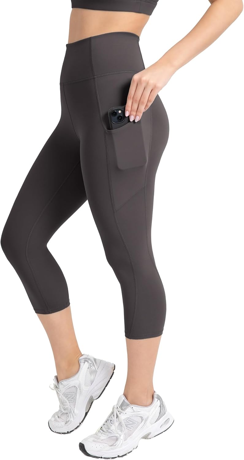 YITTY Active Women’s Ultraluxe High-Waist Pocket Legging, Athleisure, 4-Way-Stretch