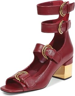 LOCERICH Women’s Heeled Sandals Chunky Block Heels Open Toe Strappy Heels