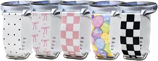 Cute Printed Watch Band Compatible with Samsung Galaxy Watch 7 PE 6 5 4 40mm 44mm,Watch 6 4 Classic 46mm 42mm 43mm 47mm/Galaxy Watch 5 Pro 45mm Women,20mm Sport Strap for Watch 3 41mm/Watch Active 2
