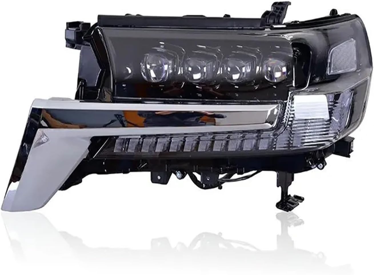 LED Car Headlights Compatible For Toyota Land Cruiser 2016-2021 200 LC200 Modificiation Automobile Accessories Front Lights DRL Head Lamps