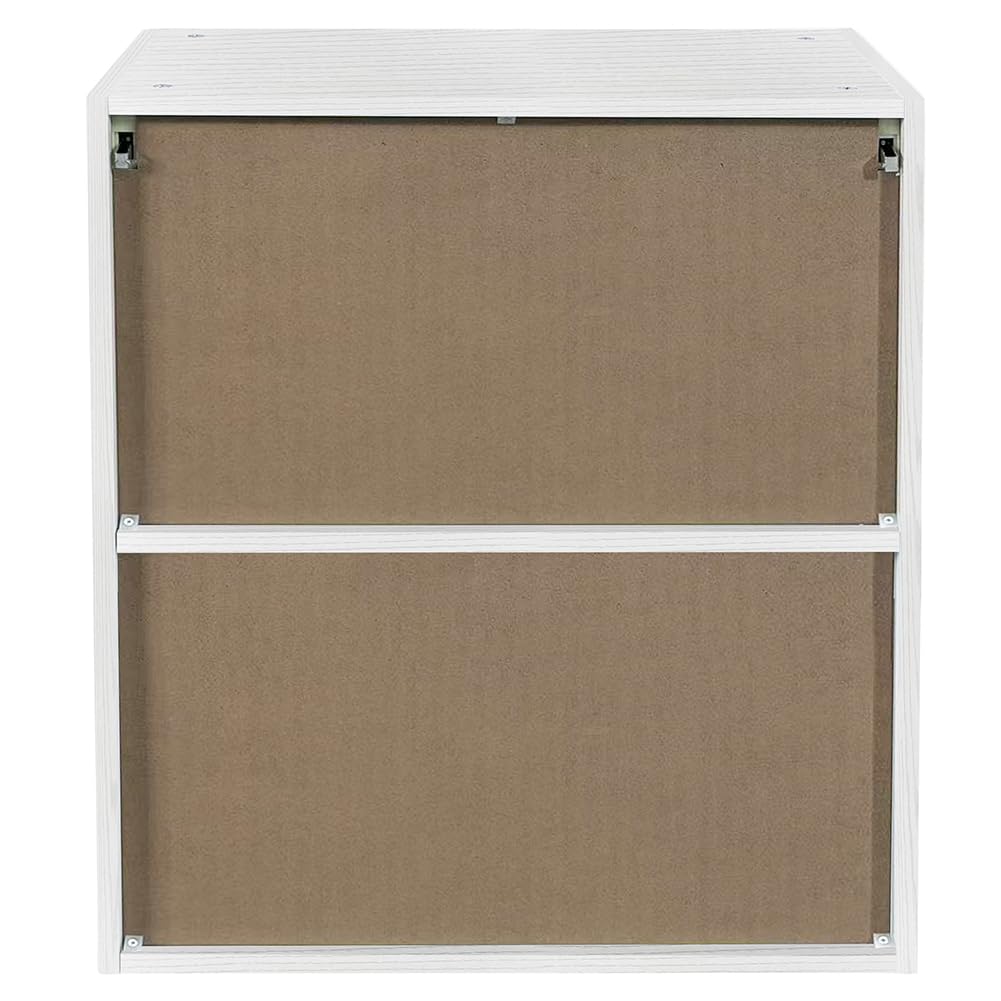 Shally Dogan Pensile da Cucina a Parete Design Boiserie, Armadio Sospeso in Legno con Anta Singola, 1 Ripiano e 2 Scomparti, Armadietto a Muro Spazioso Resistente, 60 x 32 x 72H cm (Bianco Frassinato)