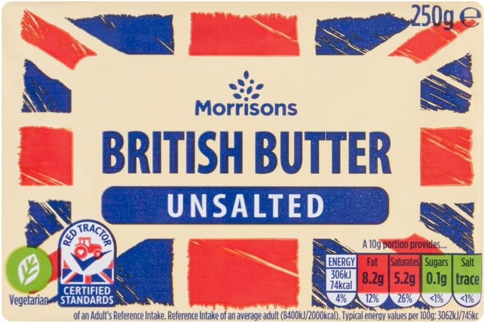 Unsalted British Butter 250g
