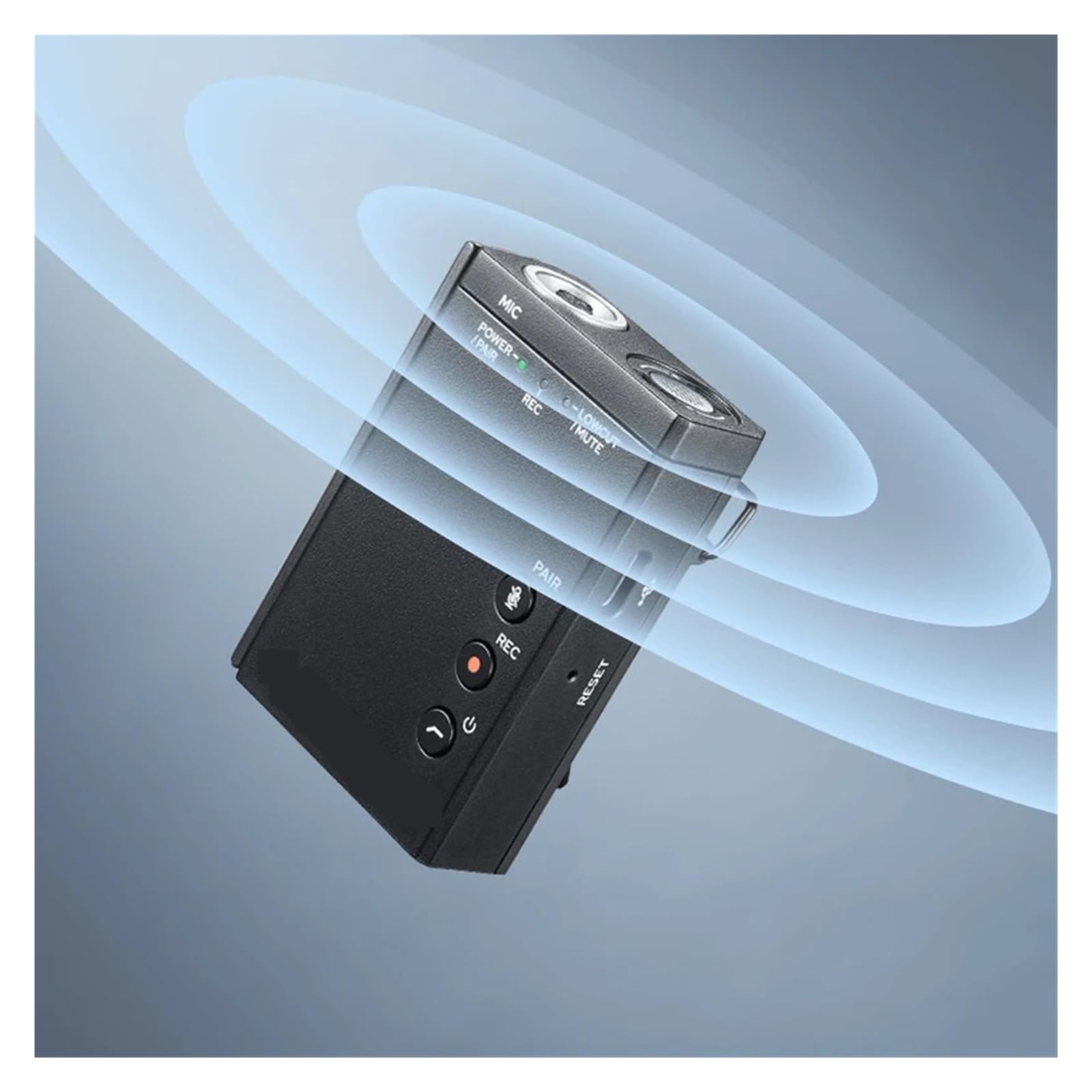 Bezprzewodowy System Mikrofonowy UHF Profesjonalny Mikrofon Krawatowy Do Nagrywania Wywiadów Ze Smartfonem DSLR(Kit 2)