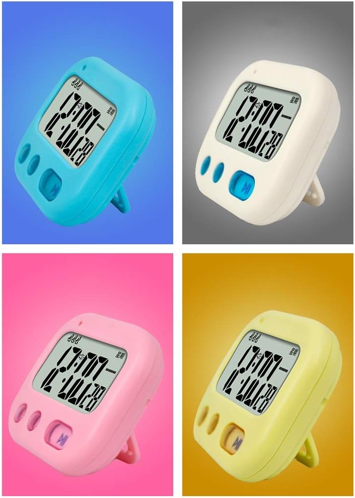 Dormitory Small Alarm Clock Student High School Bedroom Clocks Bedside Mini with Vibration Children Boy(E)