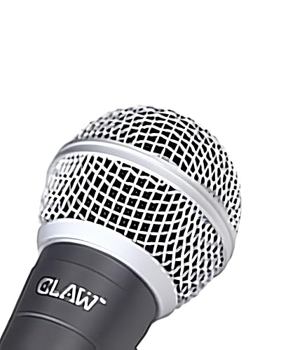 CLAW Raag MI58 Dynamic XLR Karaoke Wired Handheld Microphone with