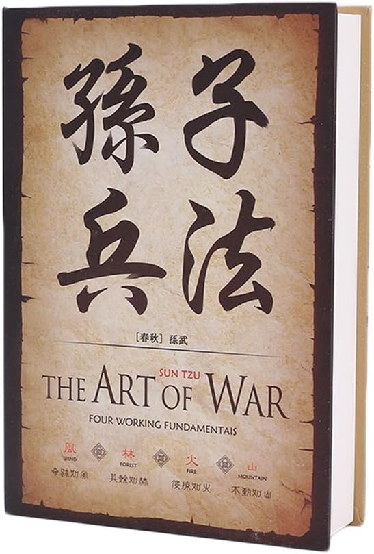 Home-Organizer Tech Dictionary Diversion Book Safe with Key Lock (The Art of the War)