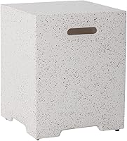 Vista 1 de HOMPUS Cubierta para tanque de propano de 16 pulgadas para mesa de fuego, cubierta para tanque de gas de 20 libras, mesa de parrilla de concreto