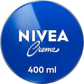 NIVEA Creme Tin 400ml, Moisturising Cream Provides Intensive Protective Care for Soft and Supple Skin, Ideal for Daily Use as a Face, Hand, or Body Cream