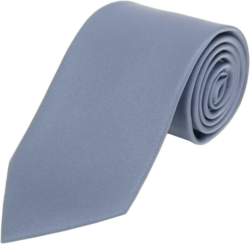JNJSTELLAMen's Classic Solid Color Necktie 3.15" Tie