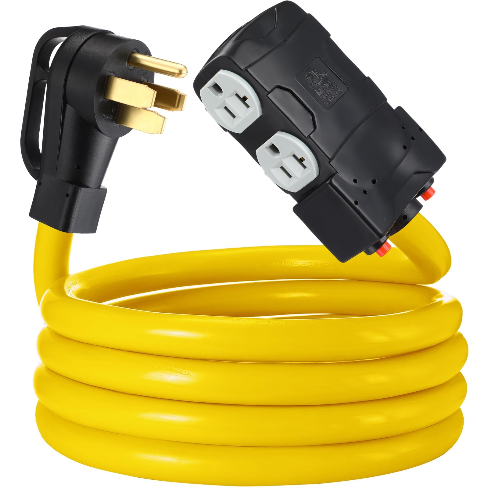 Amazon.com: Kanayu 10ft 50 AMP to 20 AMP 110V RV Distribution