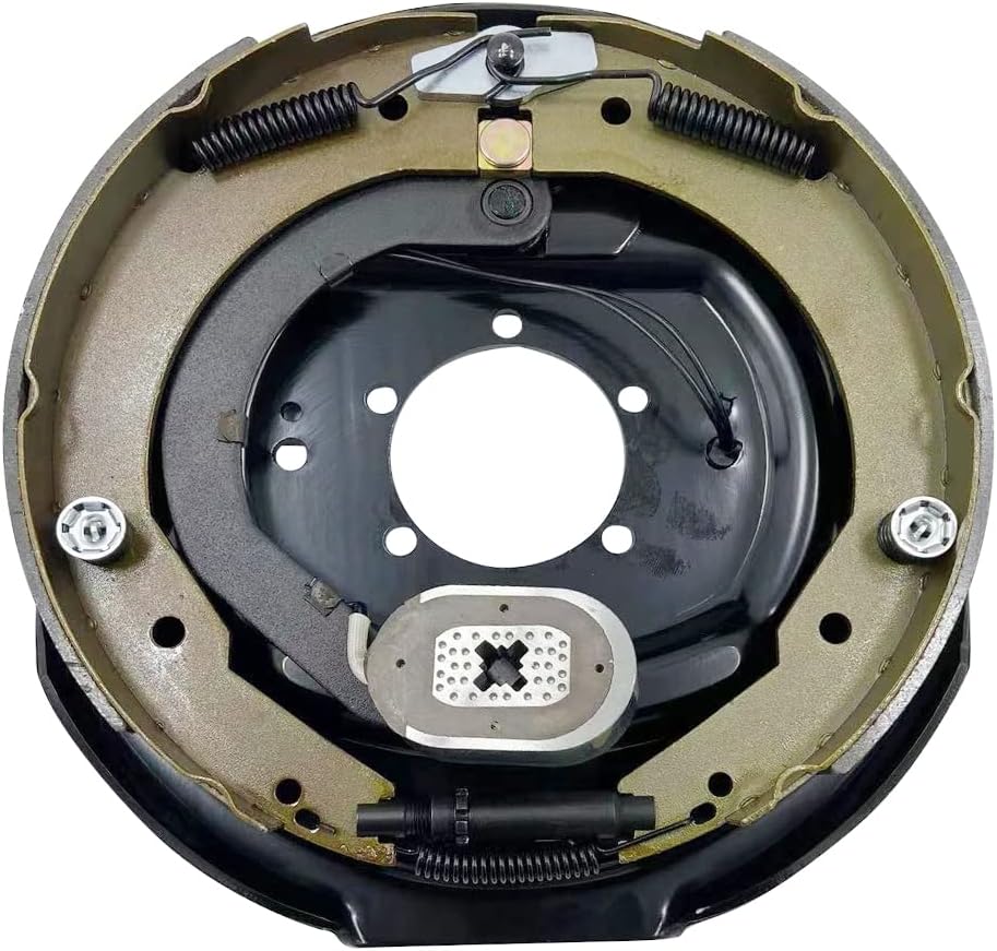 12x2 Electric Trailer Brake Assembly for 5,200 to 7,000 lb Axle 12"x2"(1 Left+ 1 Right )