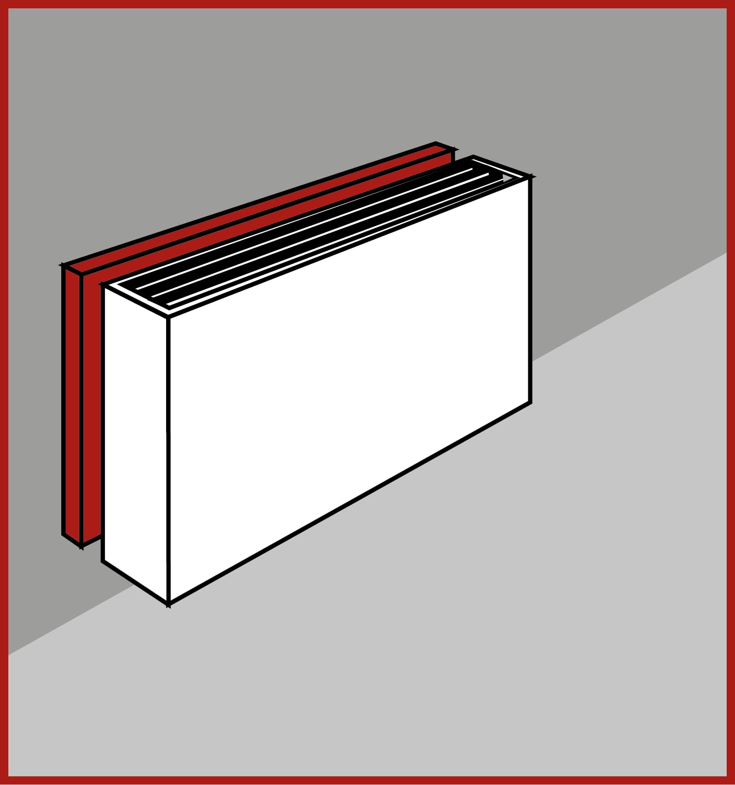 GEB Plaque isolante 2 faces aluminium pour isolation thermique et protection au feu - 600°C - 4mm épaisseur - 500x500 mm