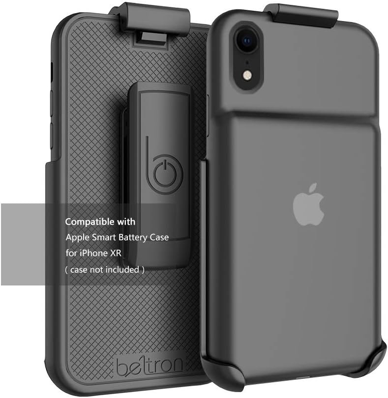 Belt Clip Holster Compatible with Apple Smart Battery Case (for iPhone XR) - Smart Case NOT Included