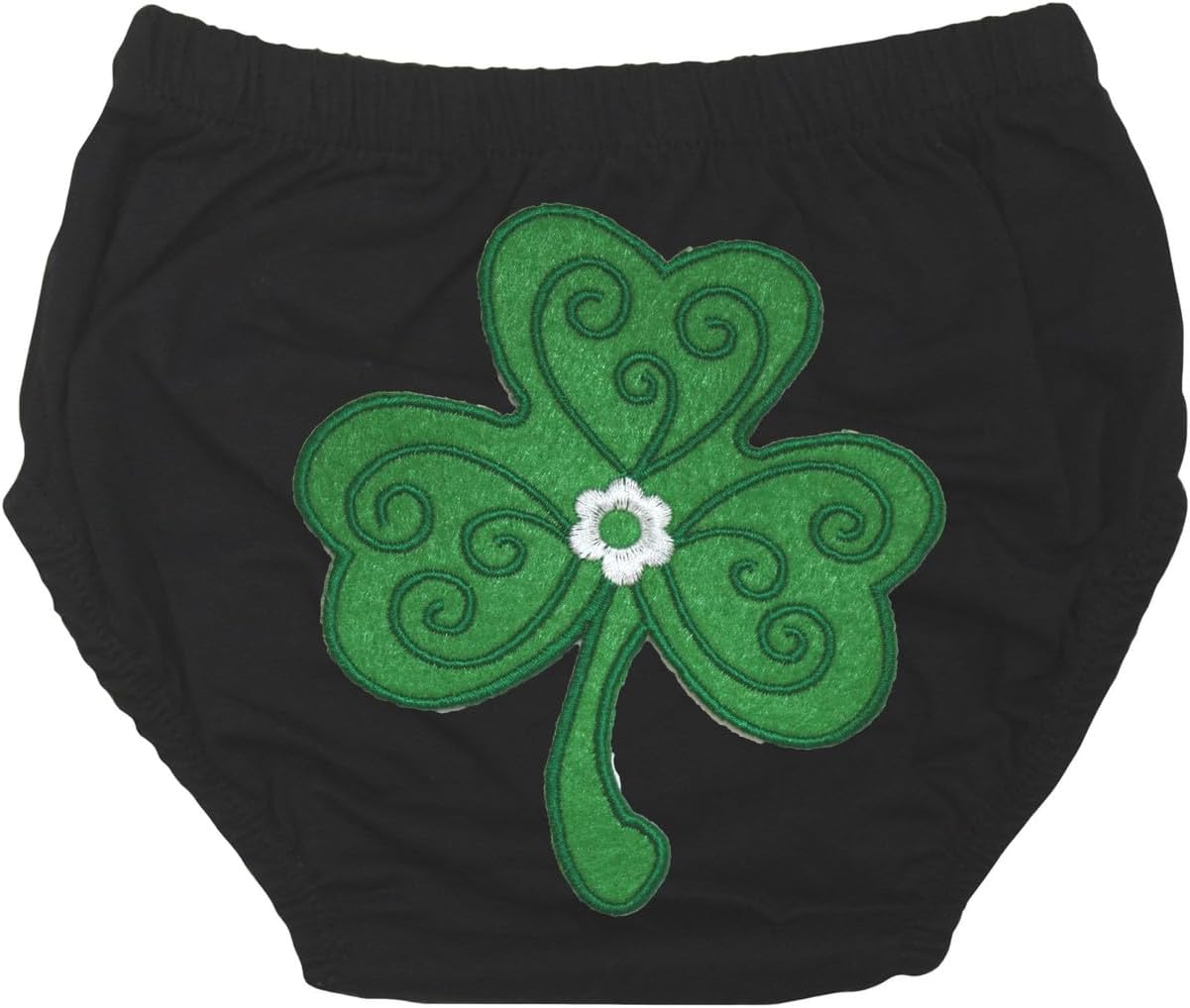 Petitebella Green Clover Toddler Baby Bloomer 6-24m