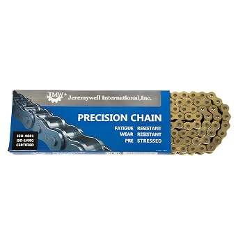 530 O-Ring 130 Links Drive Chain Gold Color for Motorcycle, Dirt Bike, ATV