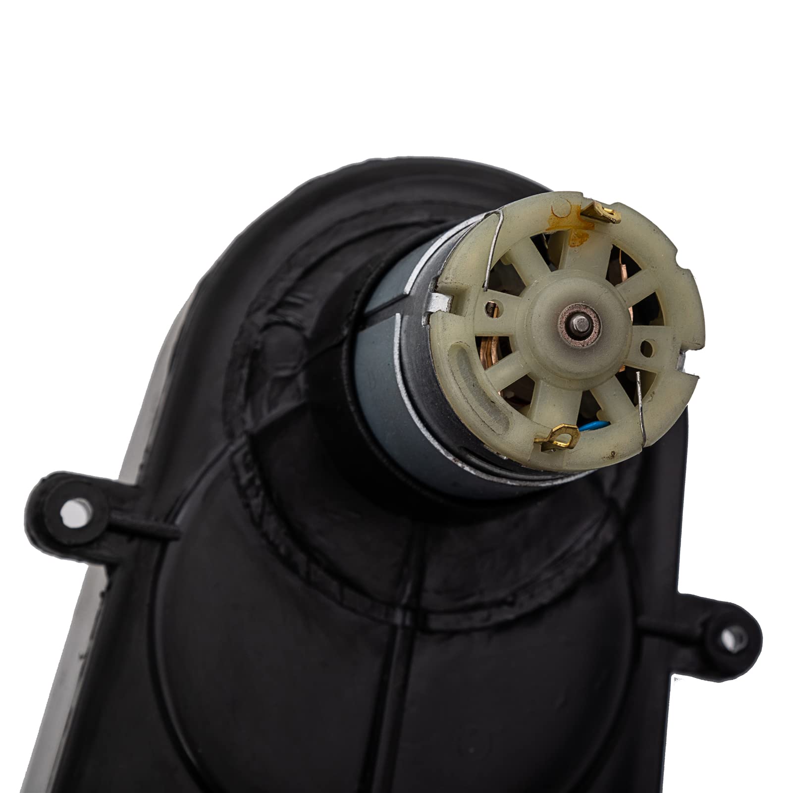12V390 20000RPM Apertura Caja de cambios de 0.47 pulgadas con motor de CC, motor RS390 de 12 V con caja de engranajes para niños, accesorios de paseo eléctrico para niños, piezas de repuesto para 5