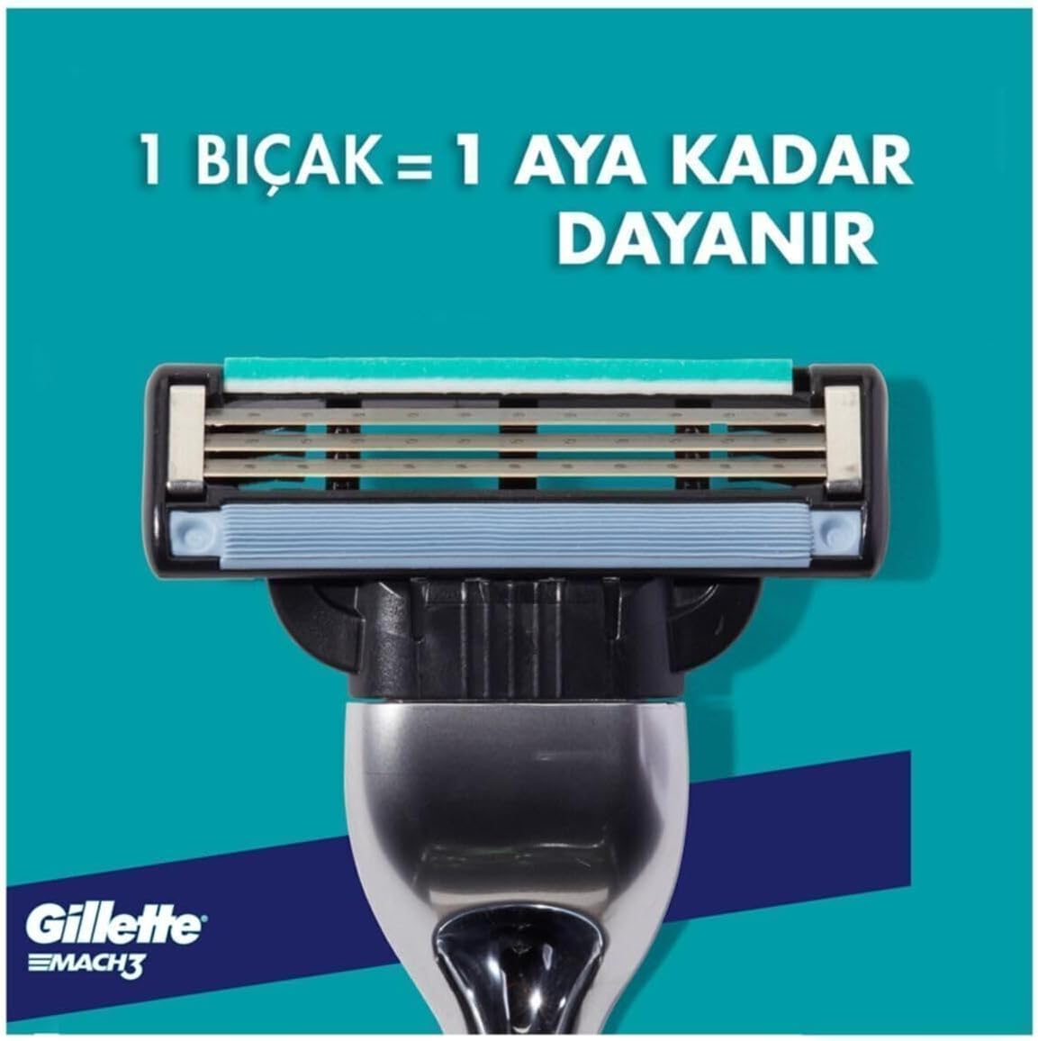 Gillette Mach3 Yedek Erkek Tıraş Bıçağı 2'li