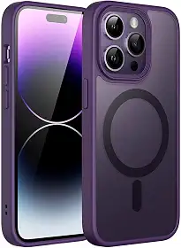 Capinha Magnetica para iphone Anti-Impacto e Proteção Reforçada (roxo, iPhone 11)