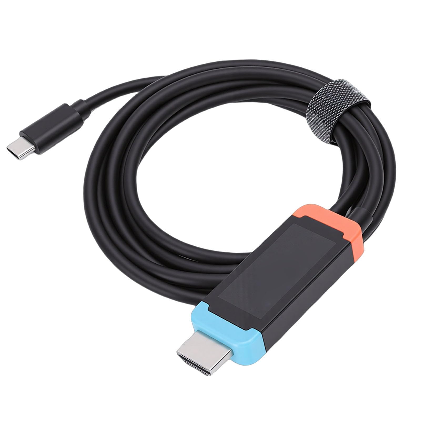Jectse Câble Adaptateur de Type C vers HD, Station D'accueil TV 4K 60Hz PD100W avec Protection contre les Courts-circuits, pour Consoles de Jeux, Téléphone Portable