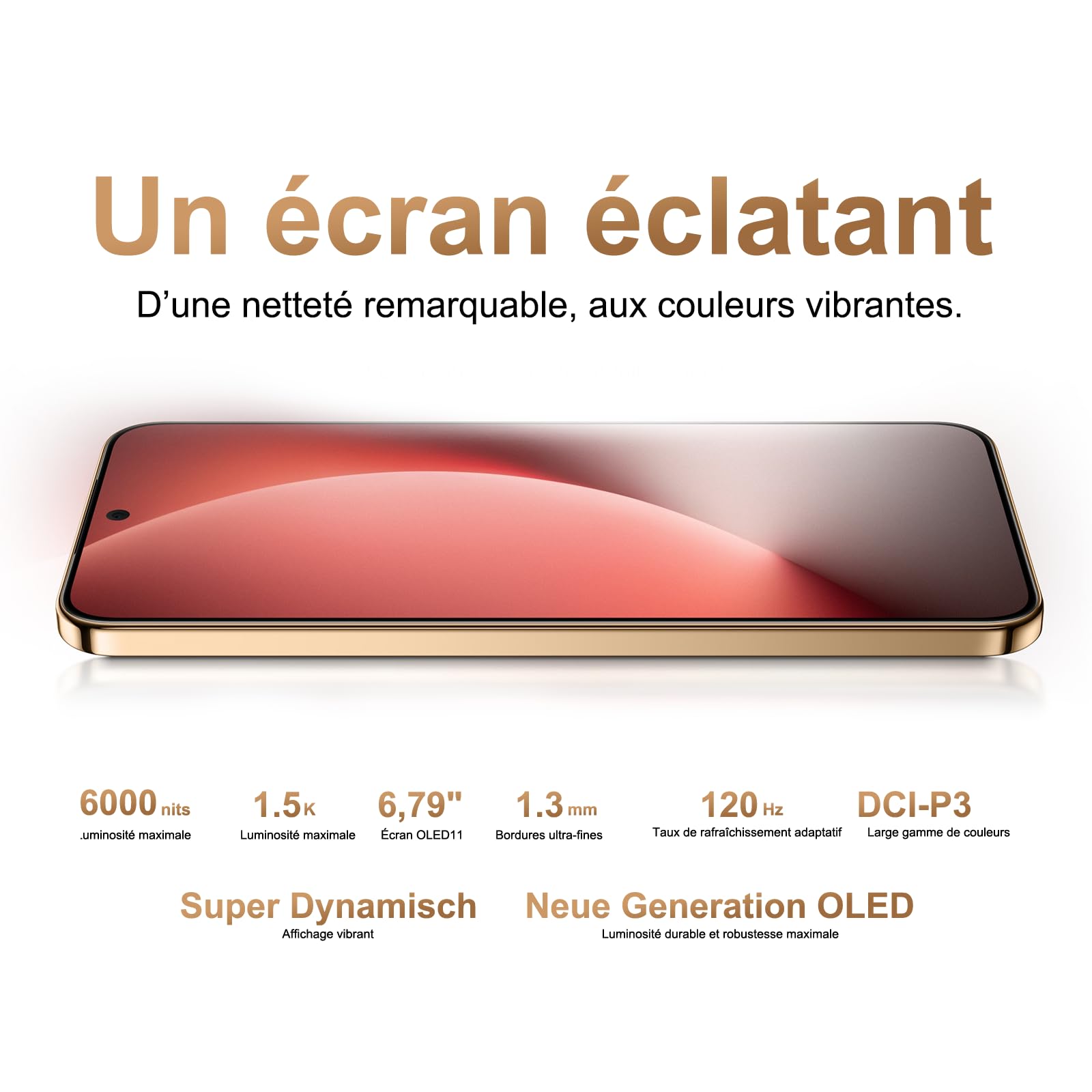 HONOR Magic8 Lite Smartphone, écran AMOLED 6,79" 120hz, IP68/IP69K, 8+512 Go, 7500 mAh Telephone Portable, 108MP avec OIS,Débloqué 5G Double SIM (Reddish Brown