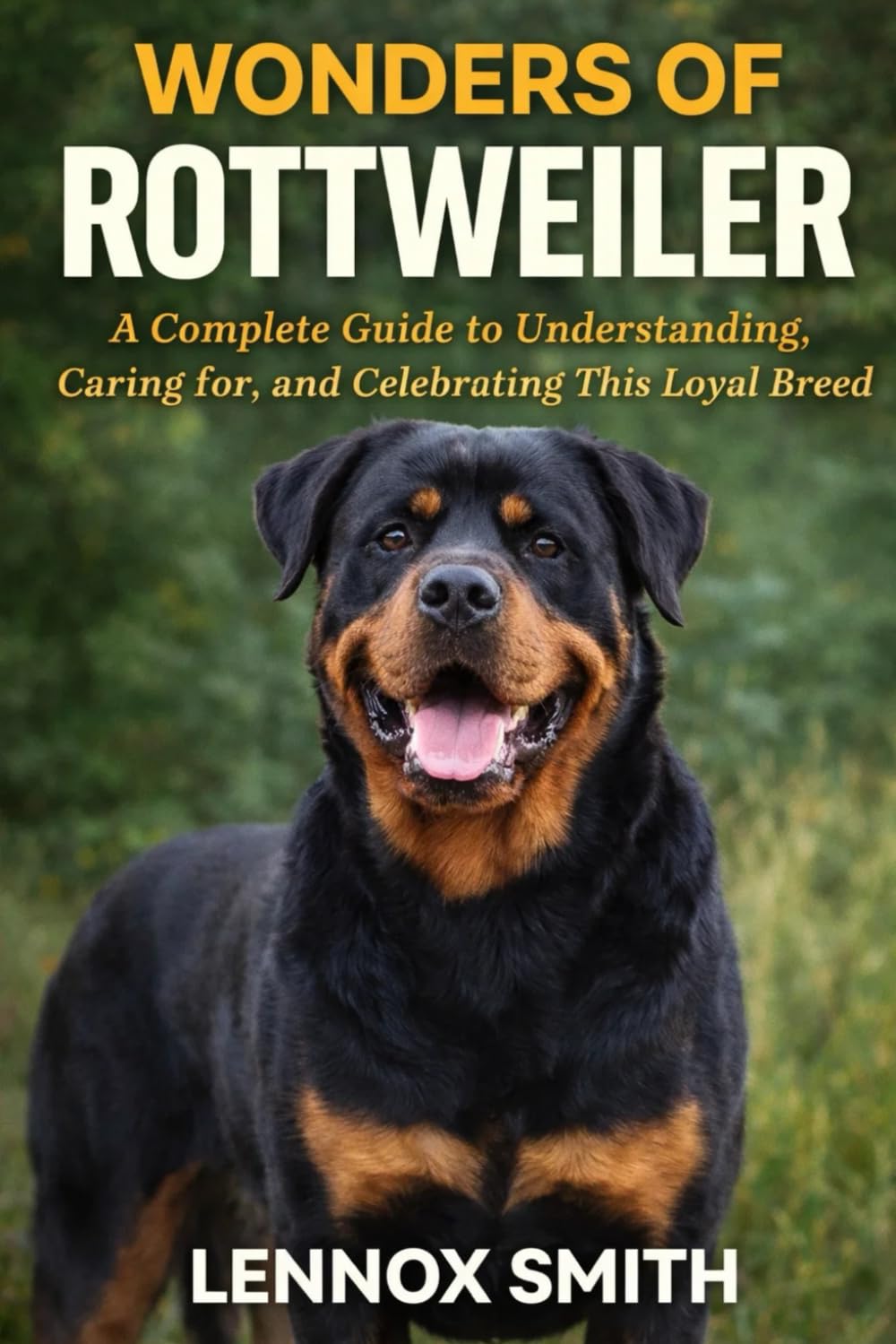 WONDERS OF ROTTWEILER: A Complete Guide to Understanding, Caring for, and Celebrating This Loyal Breed