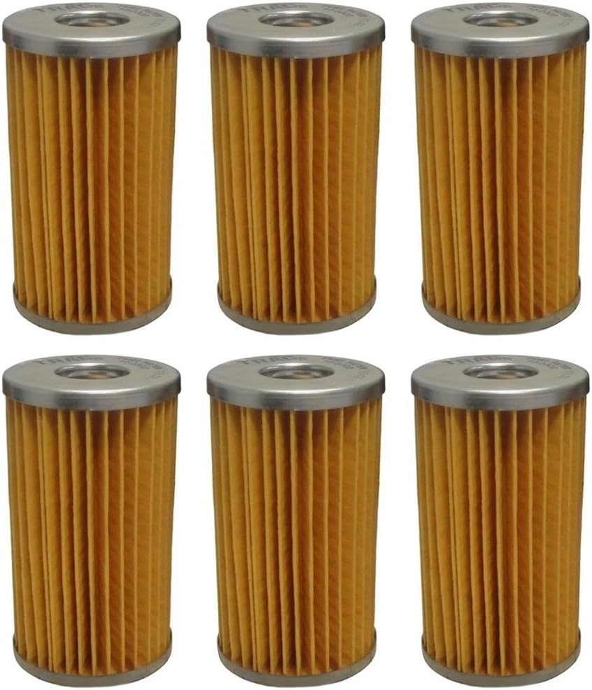 15521-43160 Six (6) New Kubota Fuel Filters L275 L405 L3300 L3350 L3450 L3750 ++